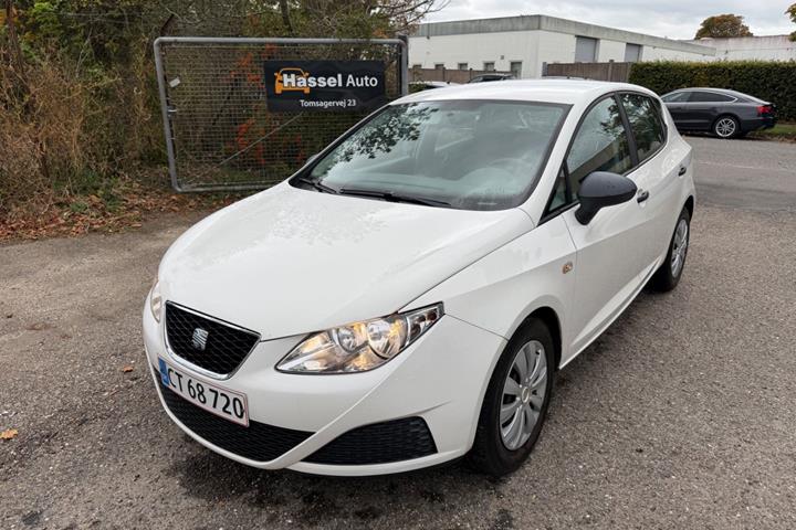 Grøn Seat Ibiza fra 2009