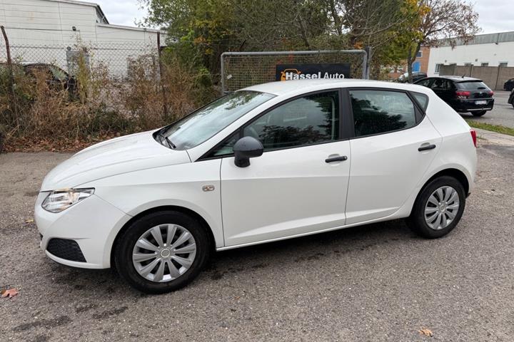 Grøn Seat Ibiza fra 2009