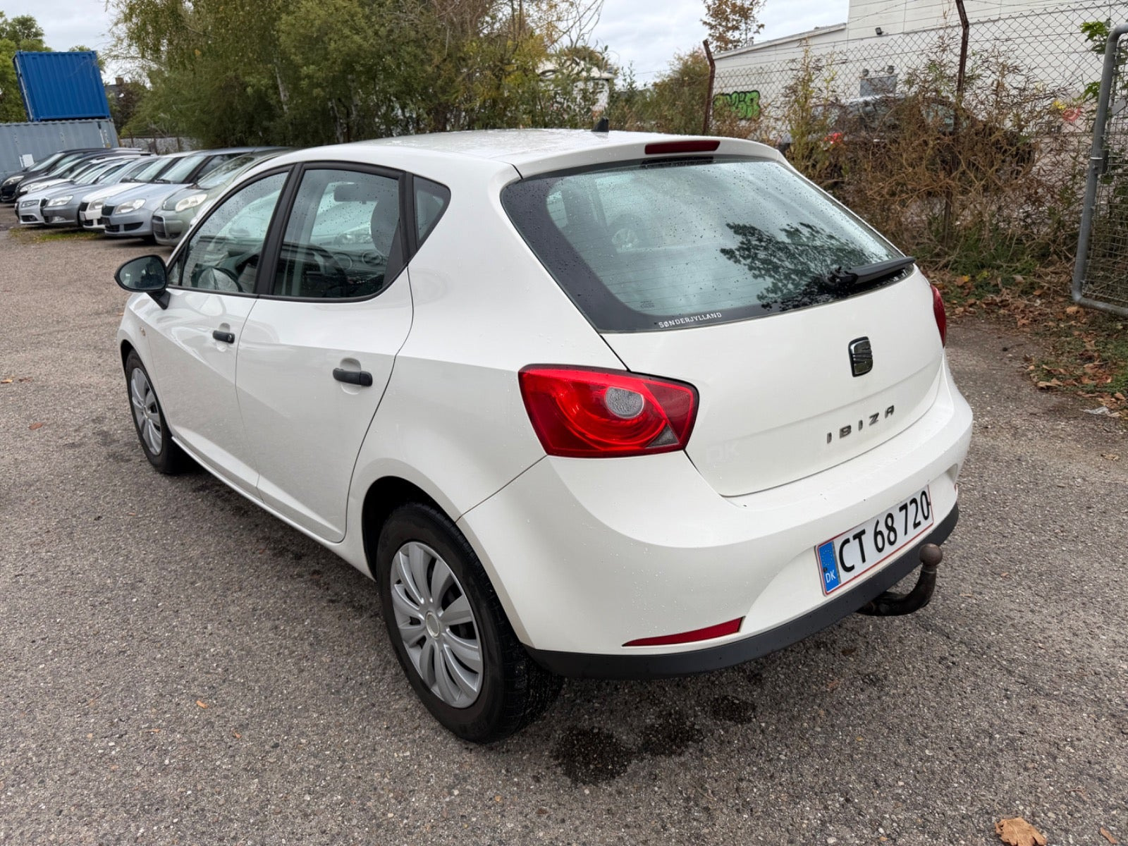 Grøn Seat Ibiza fra 2009
