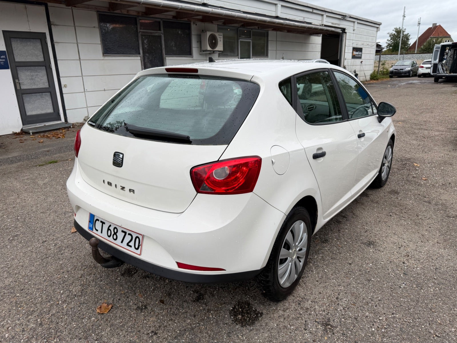 Grøn Seat Ibiza fra 2009