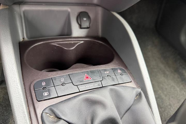 Grøn Seat Ibiza fra 2009
