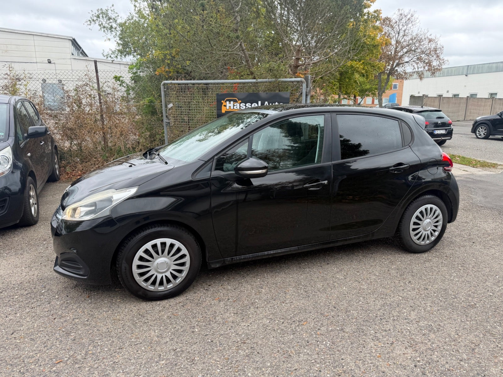 Grøn Peugeot 208 fra 2016