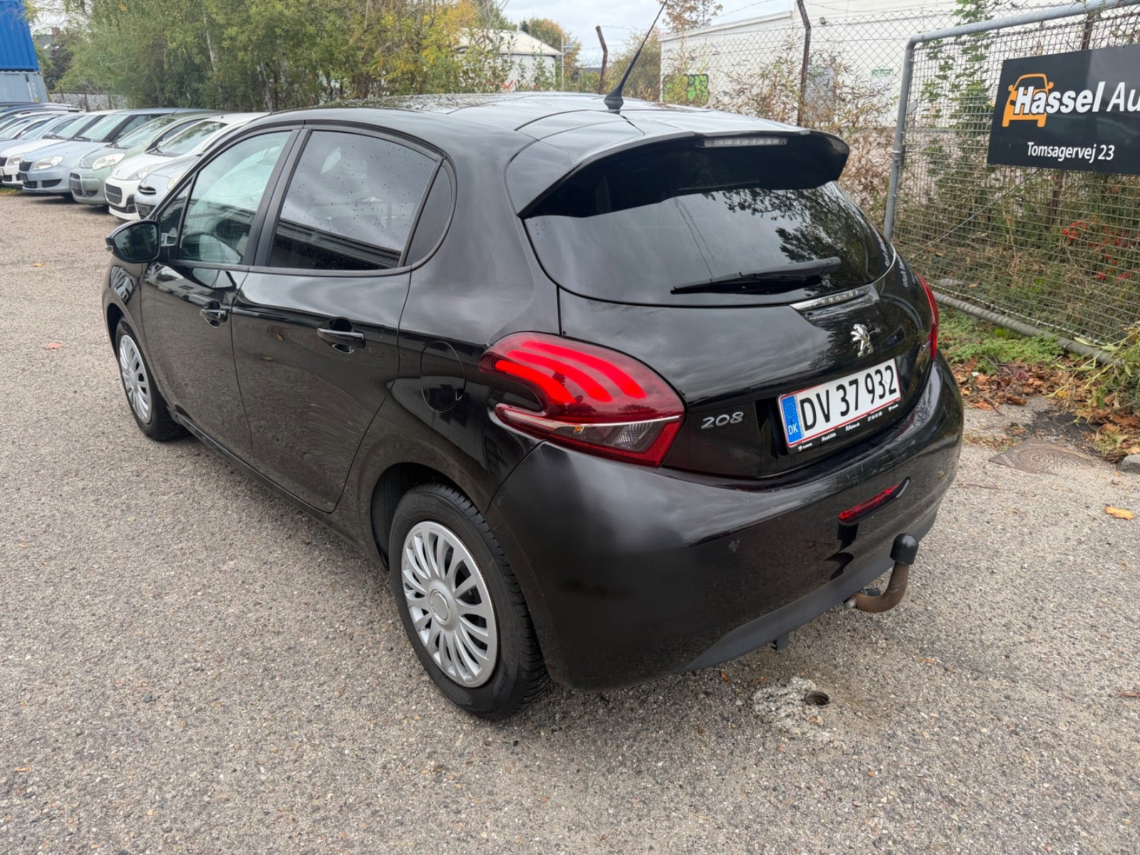 Grøn Peugeot 208 fra 2016