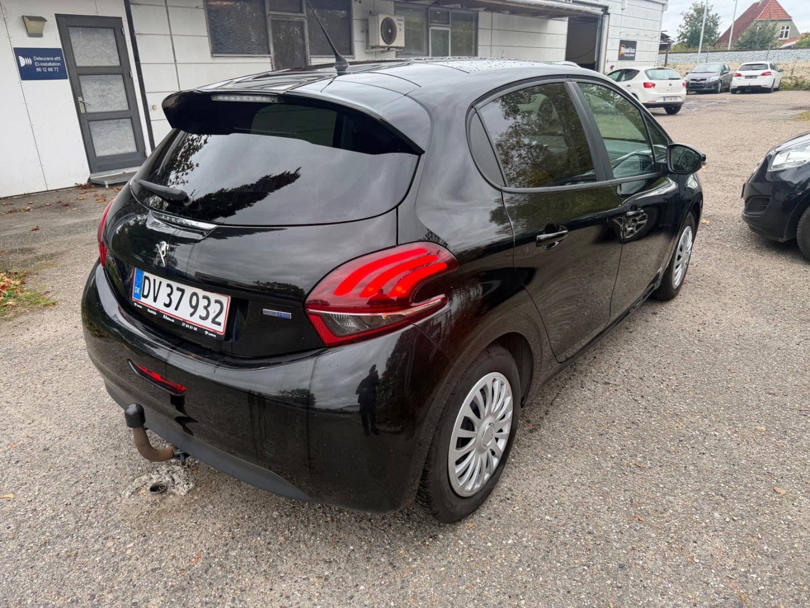 Grøn Peugeot 208 fra 2016