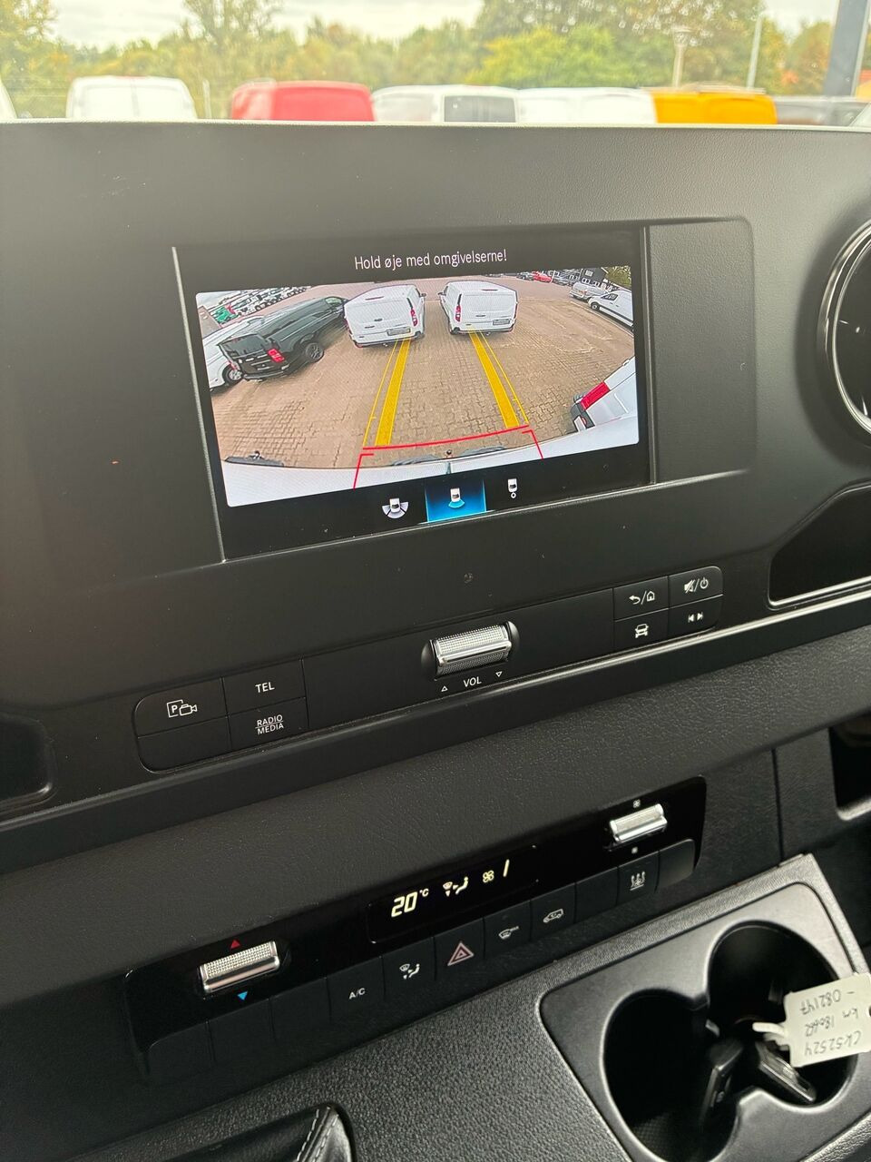 Hvid Mercedes Sprinter 316 fra 2019