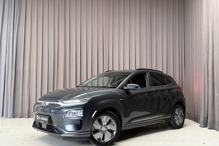 Grå Hyundai Kona fra 2020