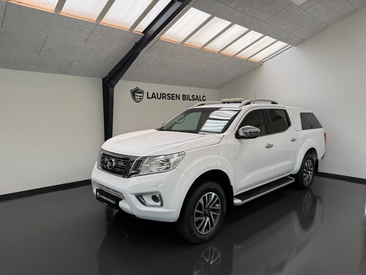 Hvid Nissan Navara fra 2016