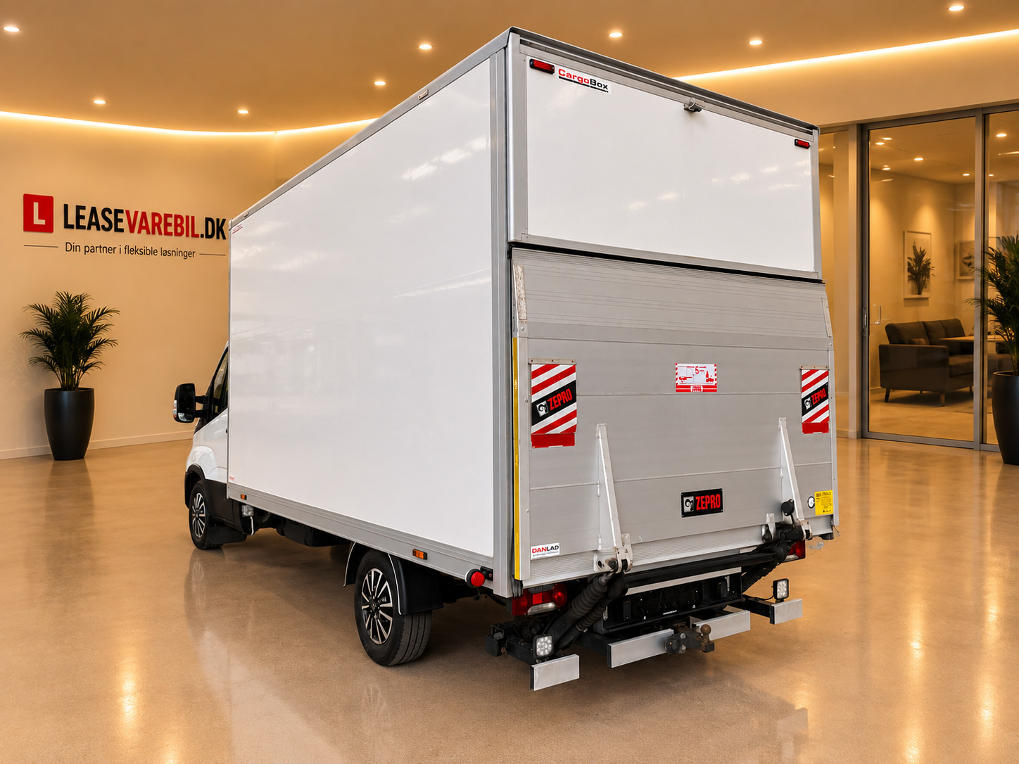 Hvid Iveco Daily fra 2021