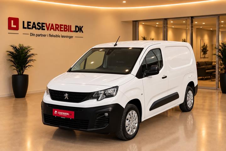 Hvid Peugeot Partner fra 2019