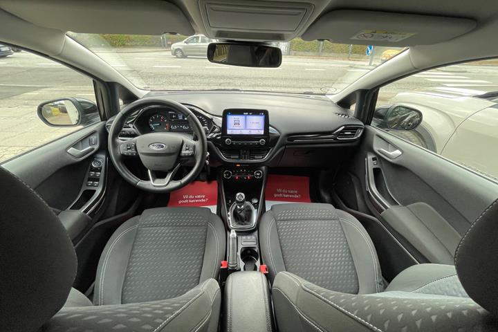 Sort Ford Fiesta fra 2020