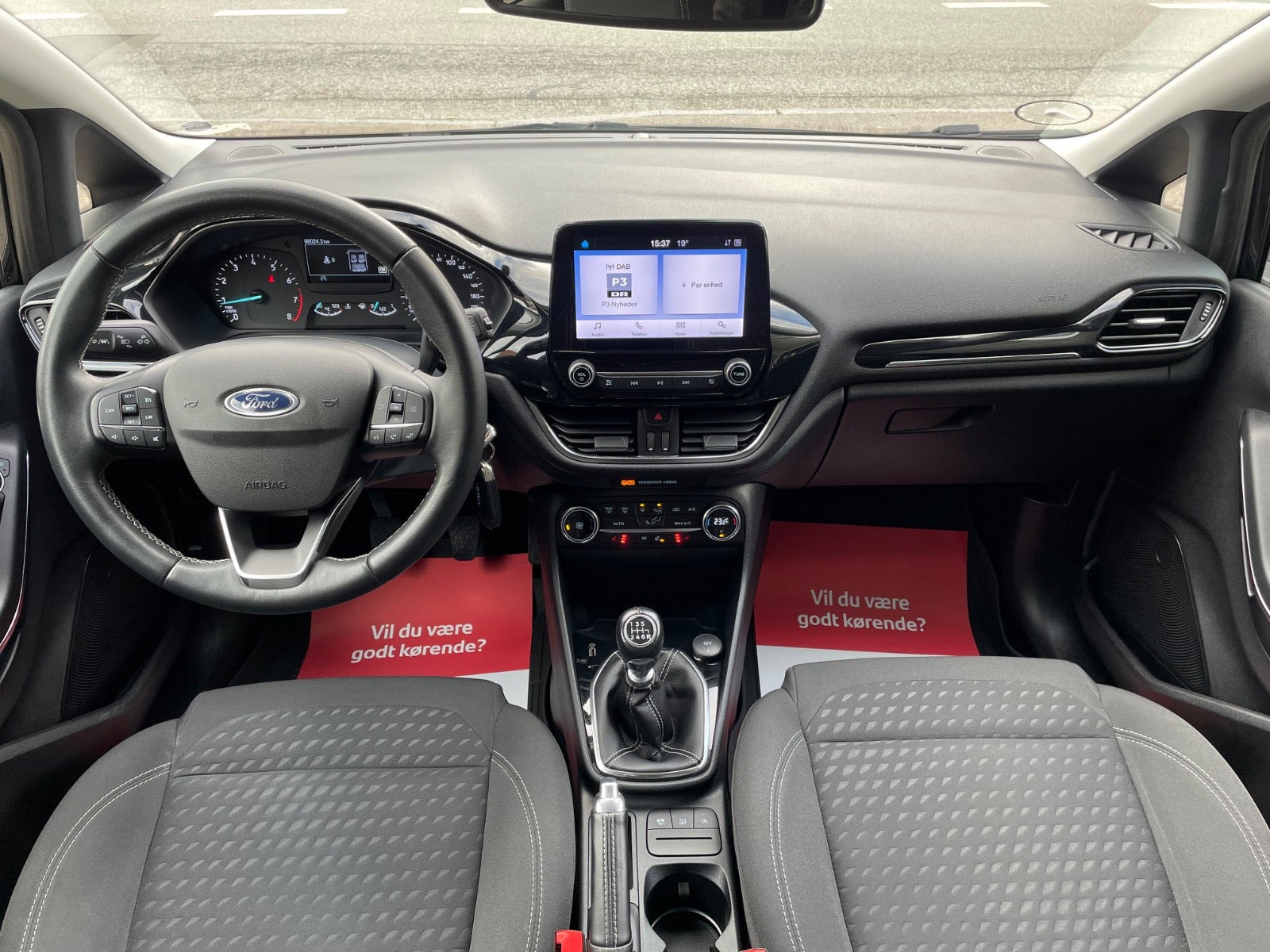 Sort Ford Fiesta fra 2020