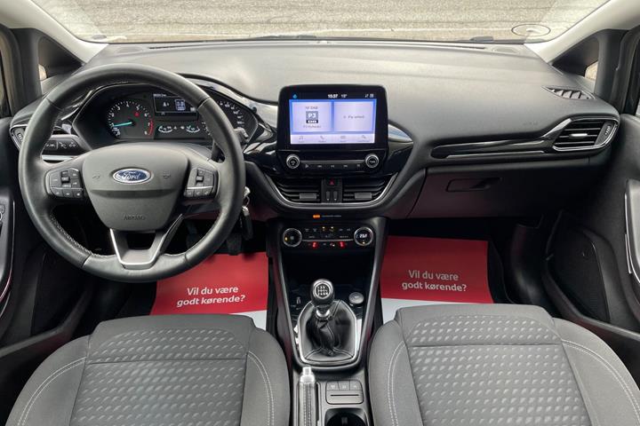 Sort Ford Fiesta fra 2020
