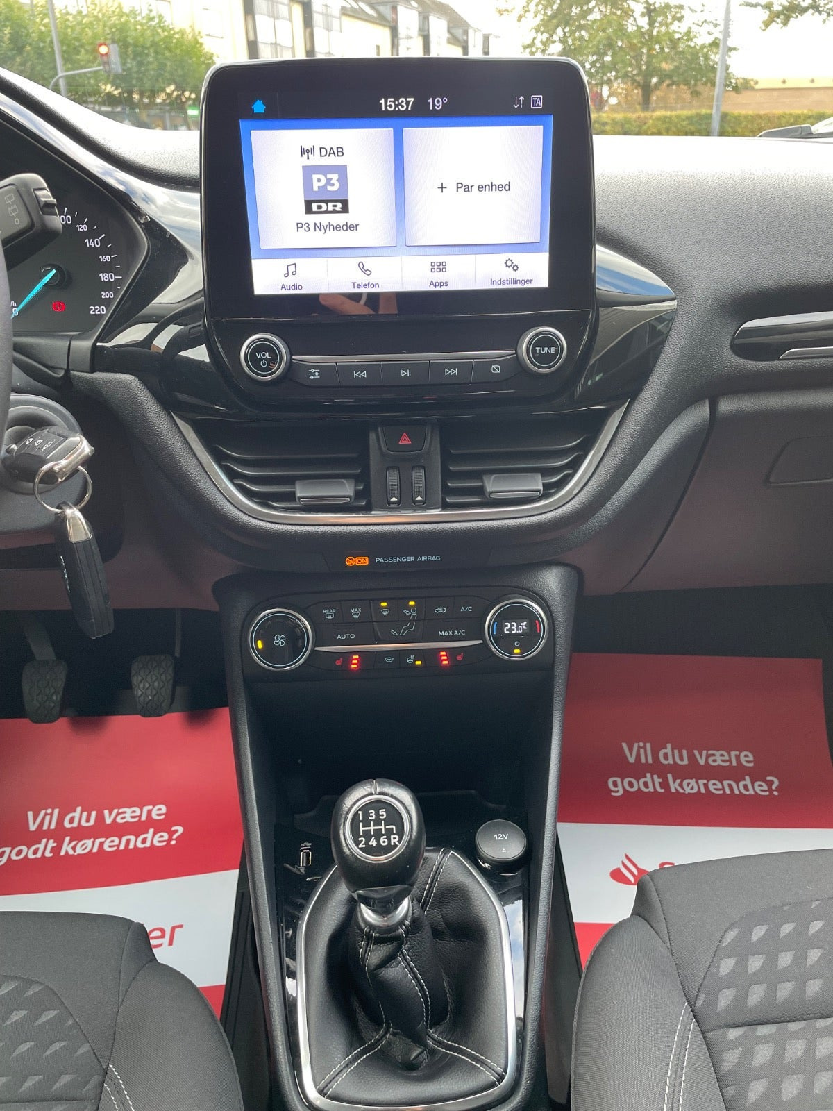 Sort Ford Fiesta fra 2020