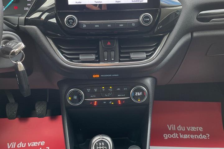 Sort Ford Fiesta fra 2020