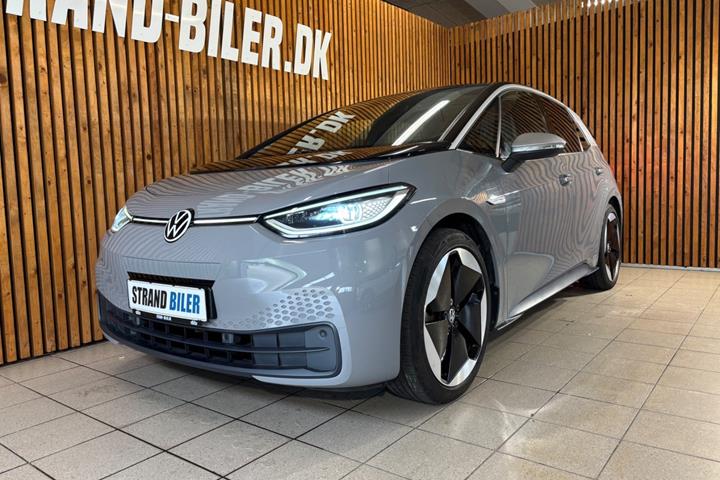 Grå VW ID.3 fra 2021