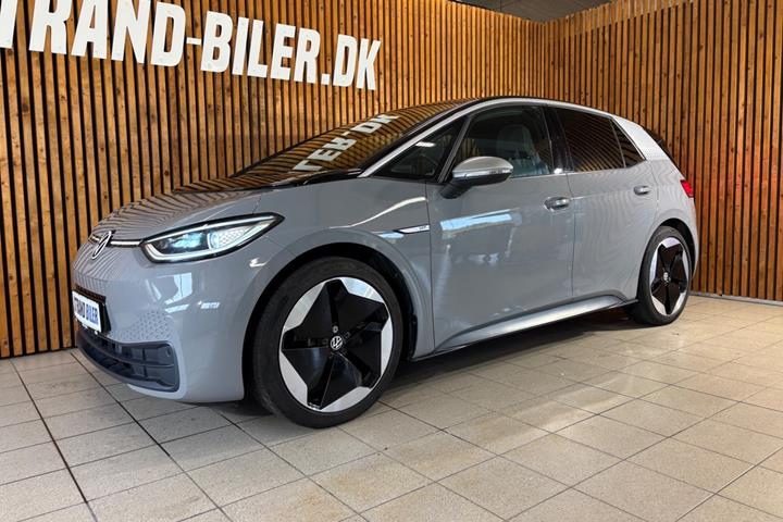 Grå VW ID.3 fra 2021