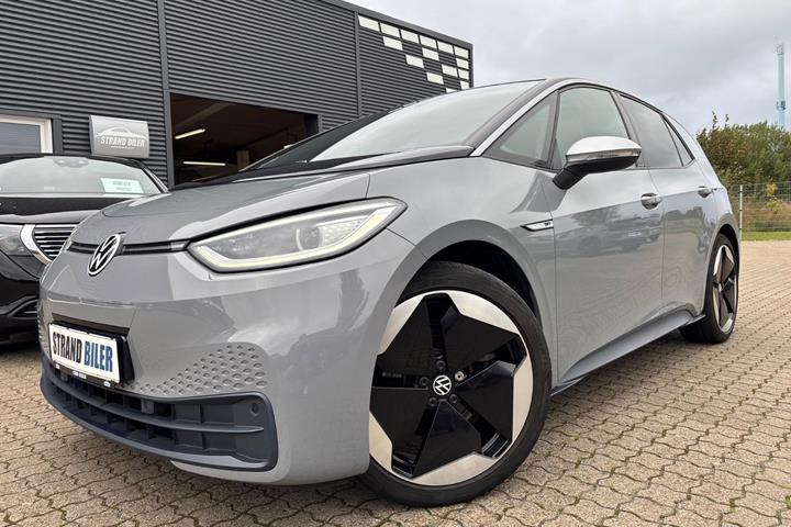 Grå VW ID.3 fra 2021