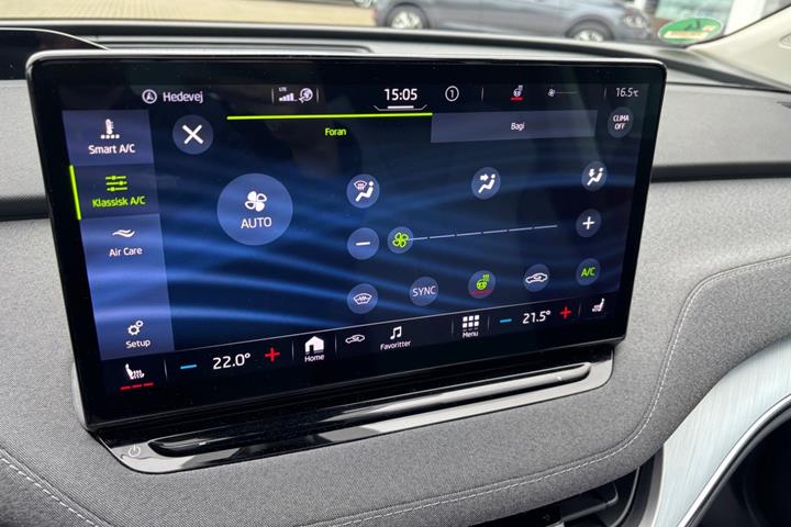 Sort Skoda Enyaq fra 2023