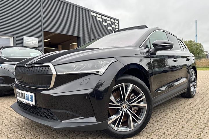 Sort Skoda Enyaq fra 2023