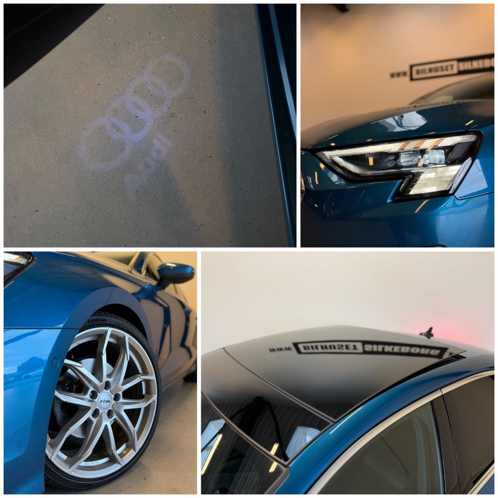 Hvid Audi A3 fra 2021
