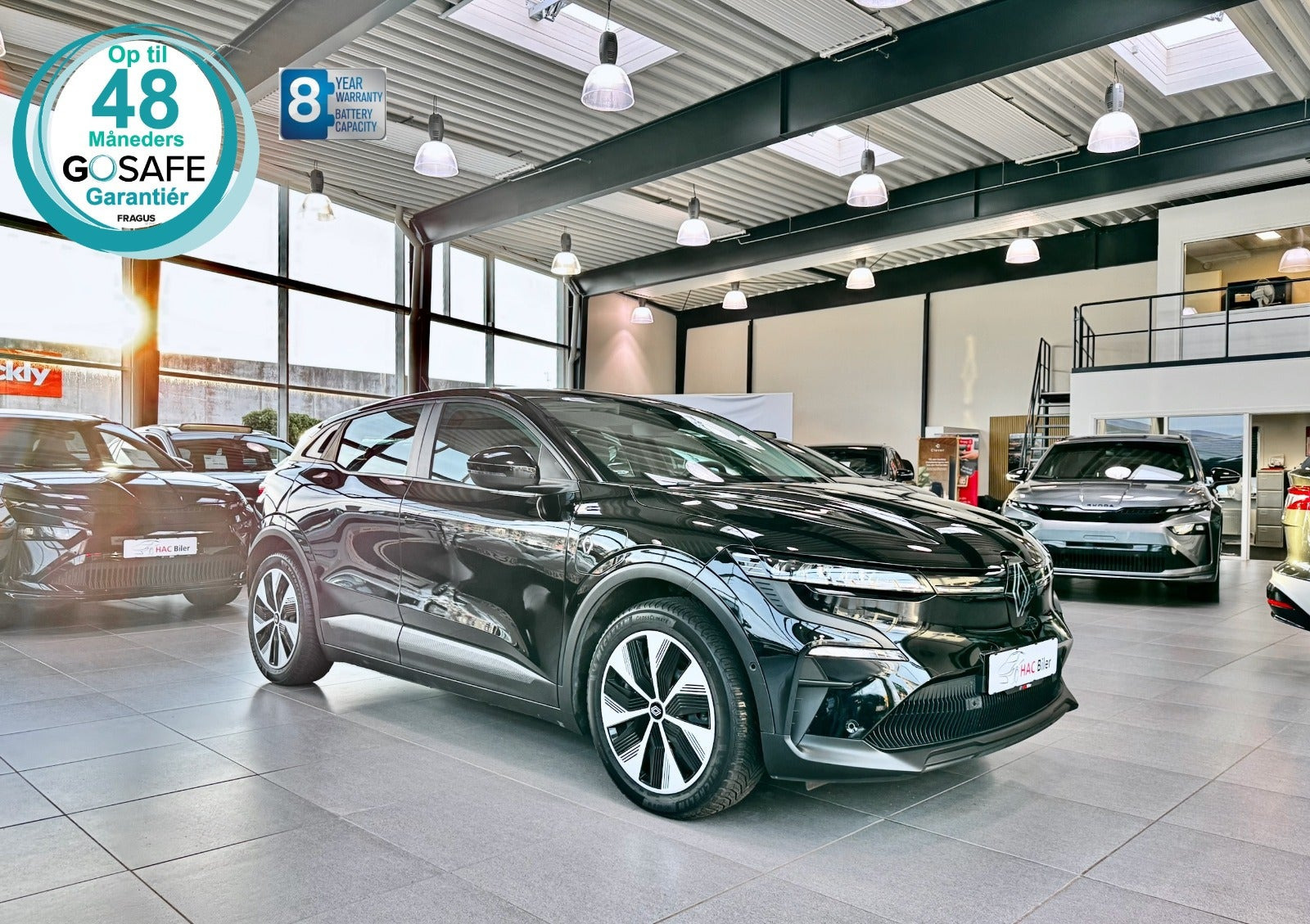 Sort Renault Megane E-Tech fra 2023