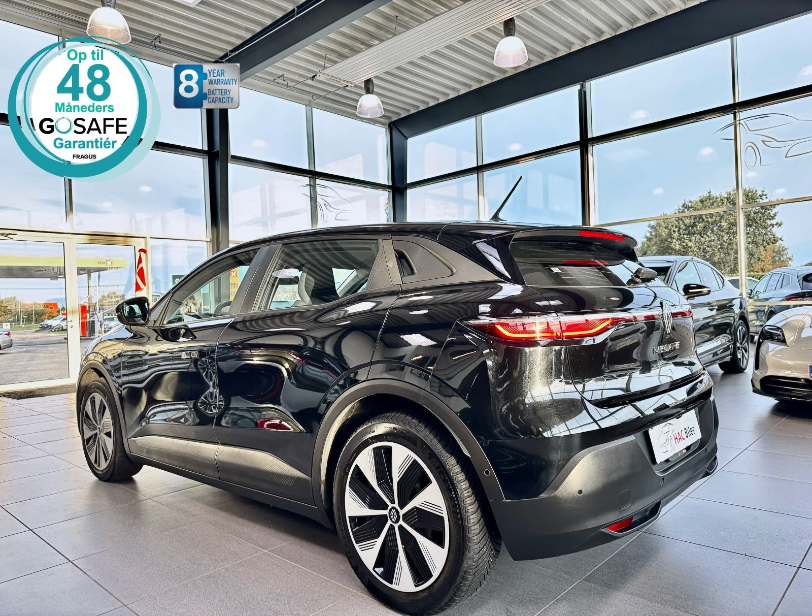 Sort Renault Megane E-Tech fra 2023