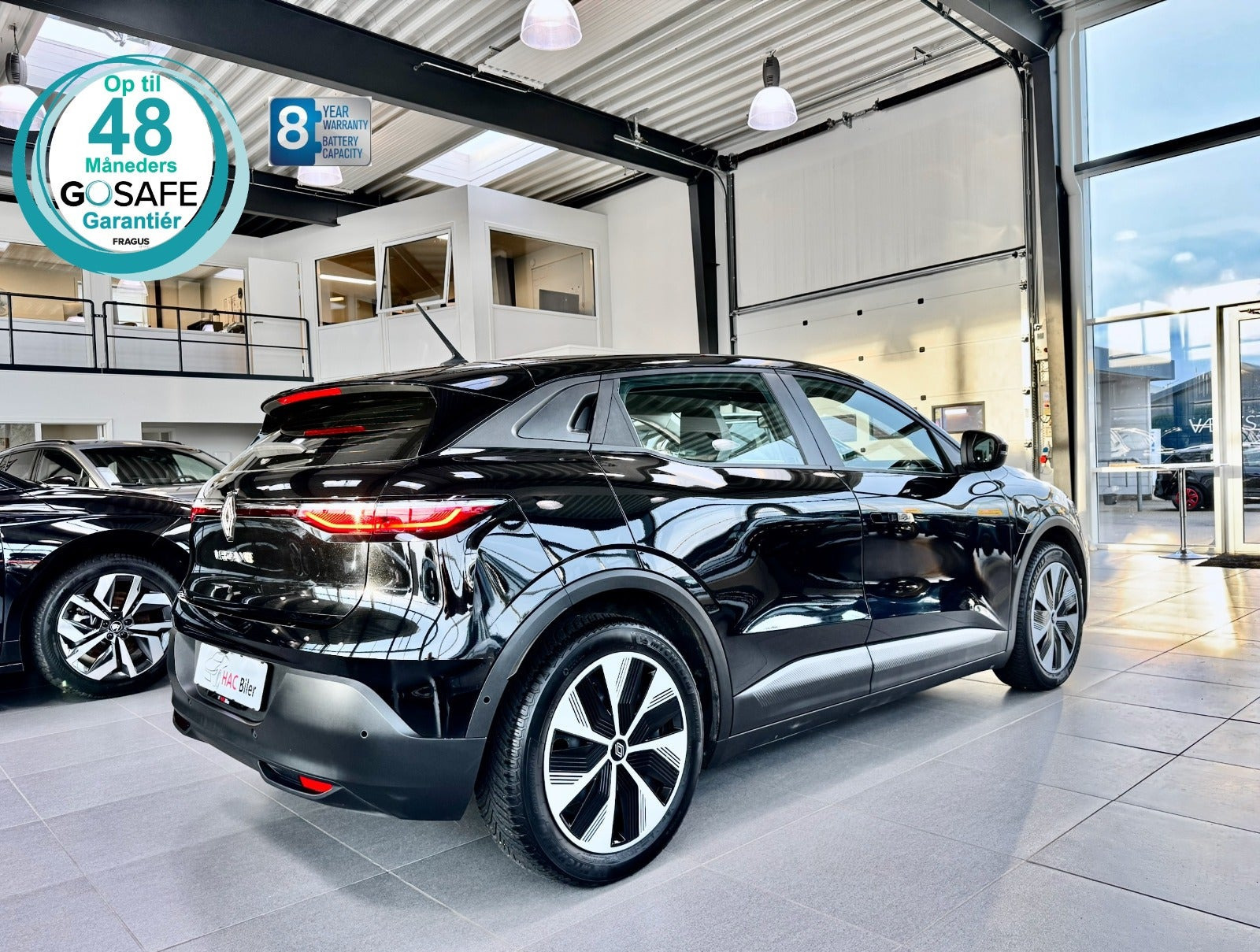 Sort Renault Megane E-Tech fra 2023