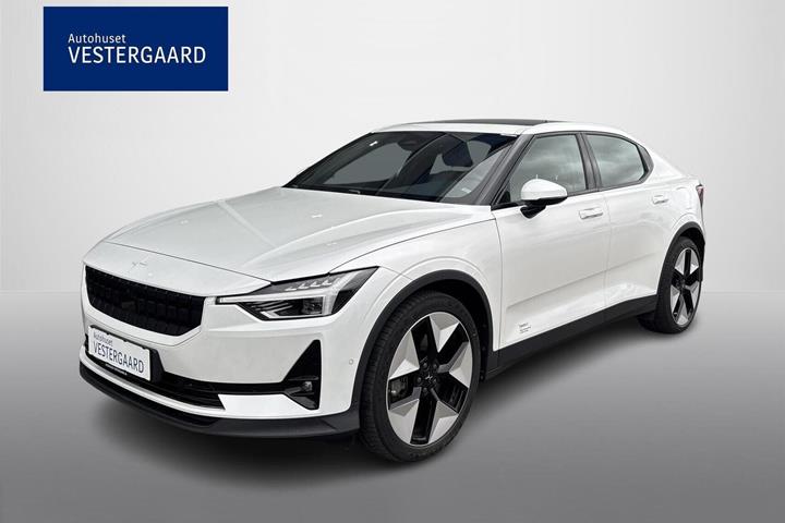 Hvid Polestar 2 fra 2022