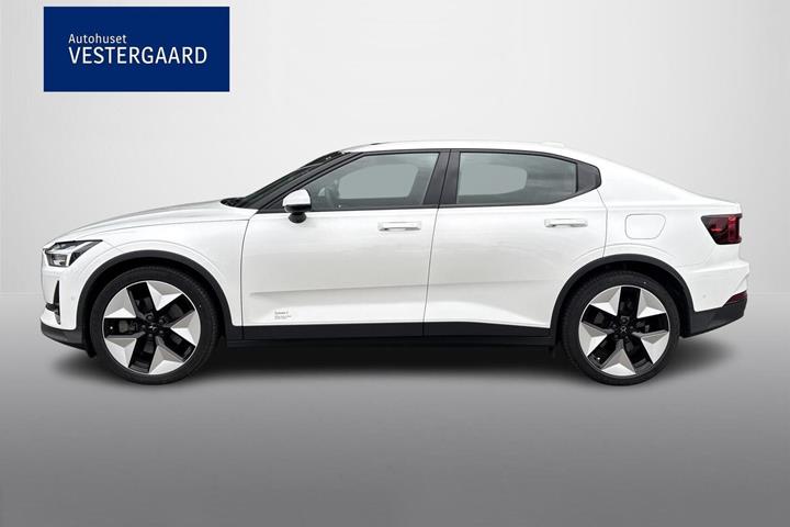 Hvid Polestar 2 fra 2022
