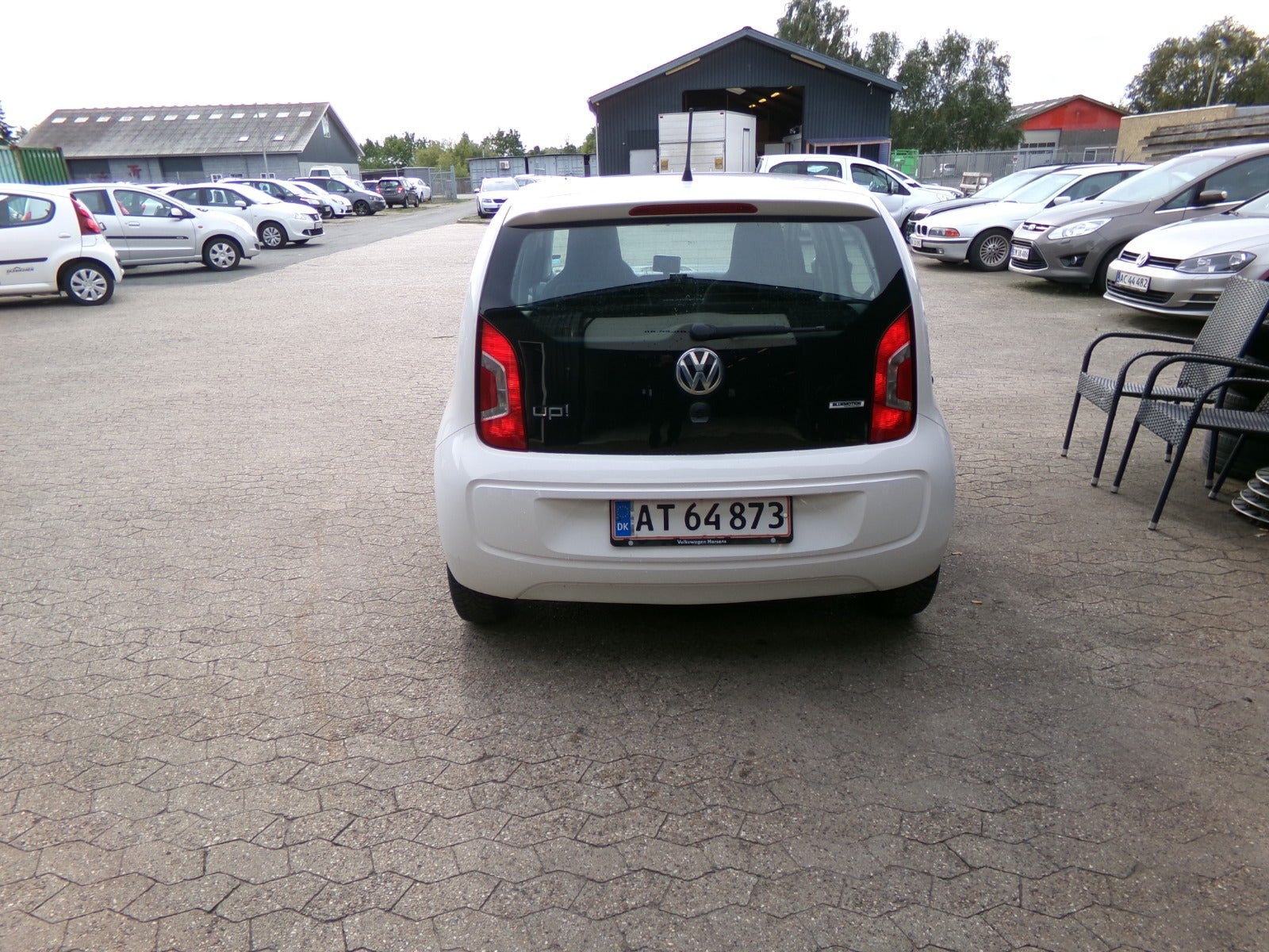 Hvid VW UP! fra 2015
