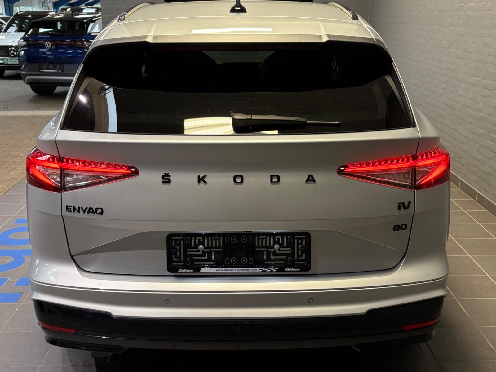 Sølv Skoda Enyaq fra 2022