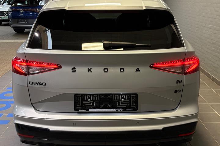 Sølv Skoda Enyaq fra 2022