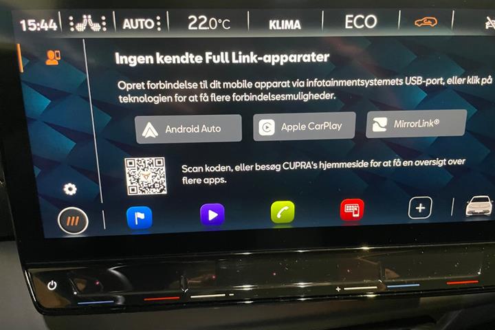 Blå Cupra Born fra 2024