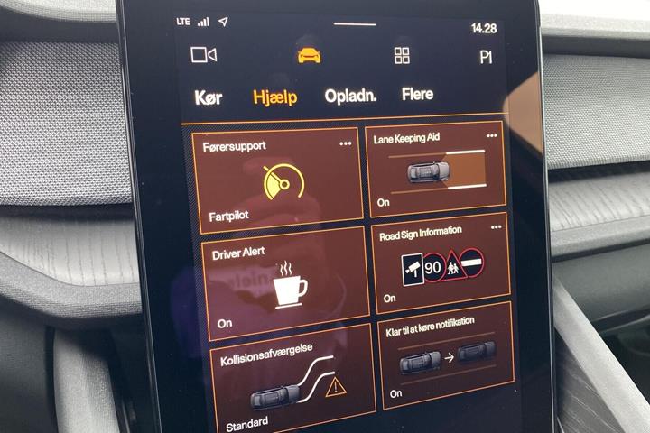 Sort Polestar 2 fra 2023