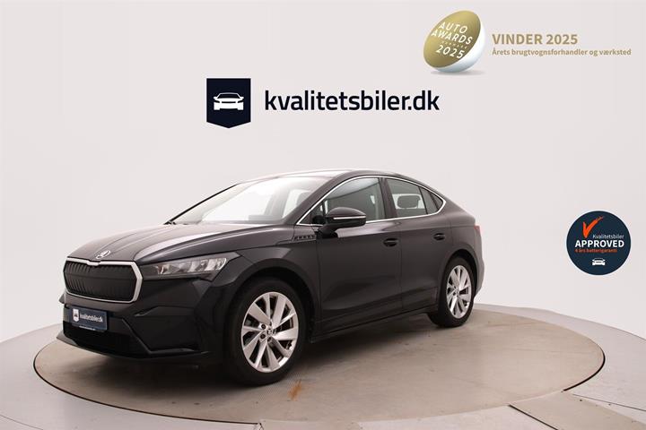 Sort Skoda Enyaq fra 2024