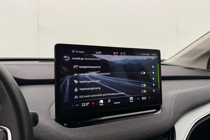Sort Skoda Enyaq fra 2024