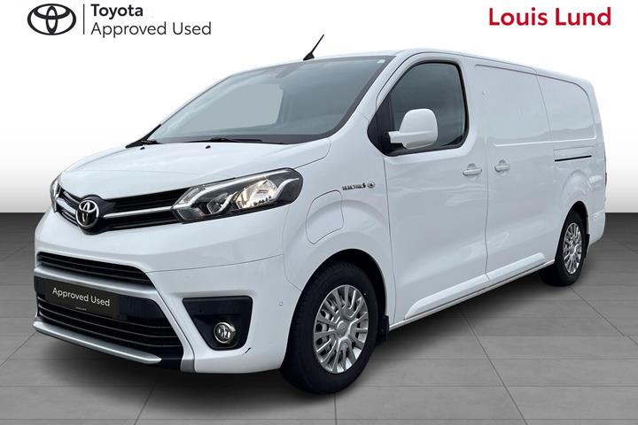 Hvid Toyota Proace Electric fra 2021