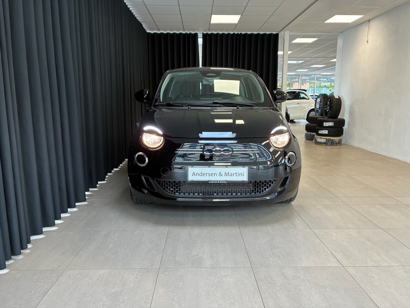 Sort Fiat 500e fra 2023