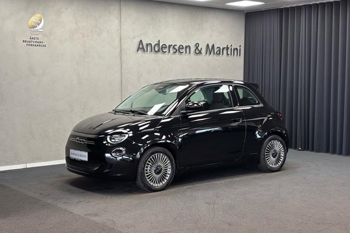 Sort Fiat 500e fra 2023