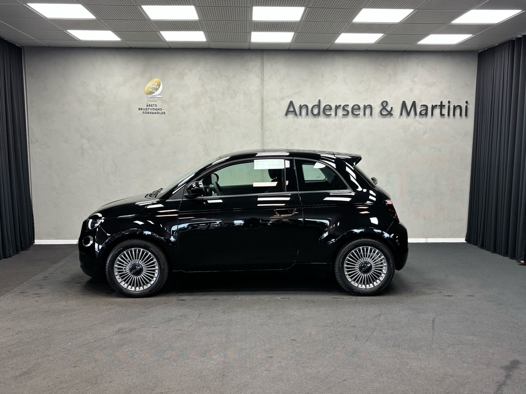 Sort Fiat 500e fra 2023