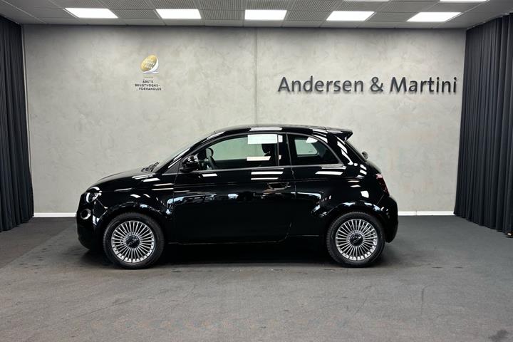 Sort Fiat 500e fra 2023