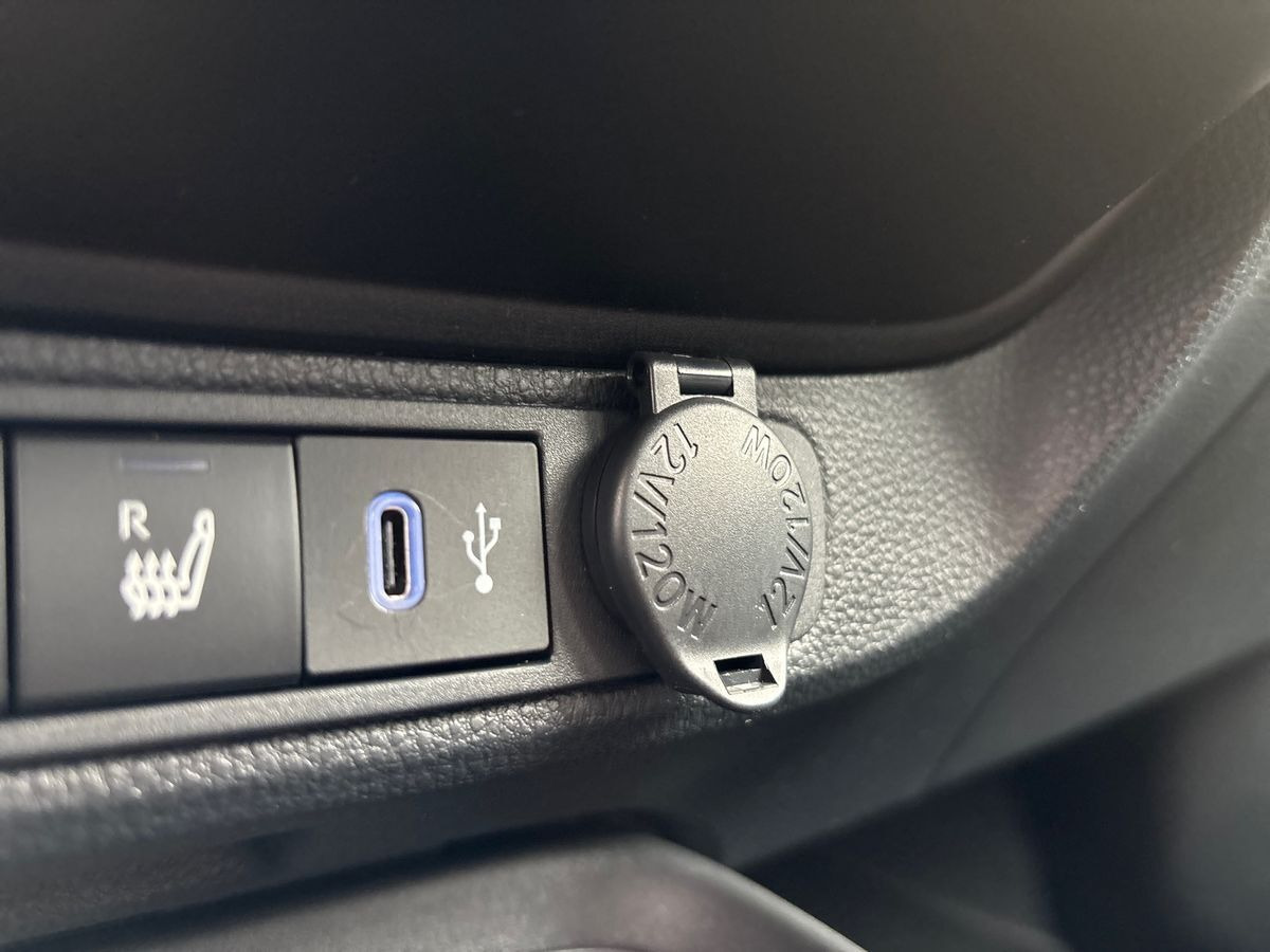 Hvid Toyota Aygo X fra 2025