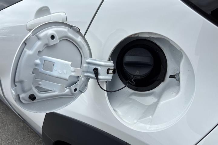 Hvid Toyota Aygo X fra 2025