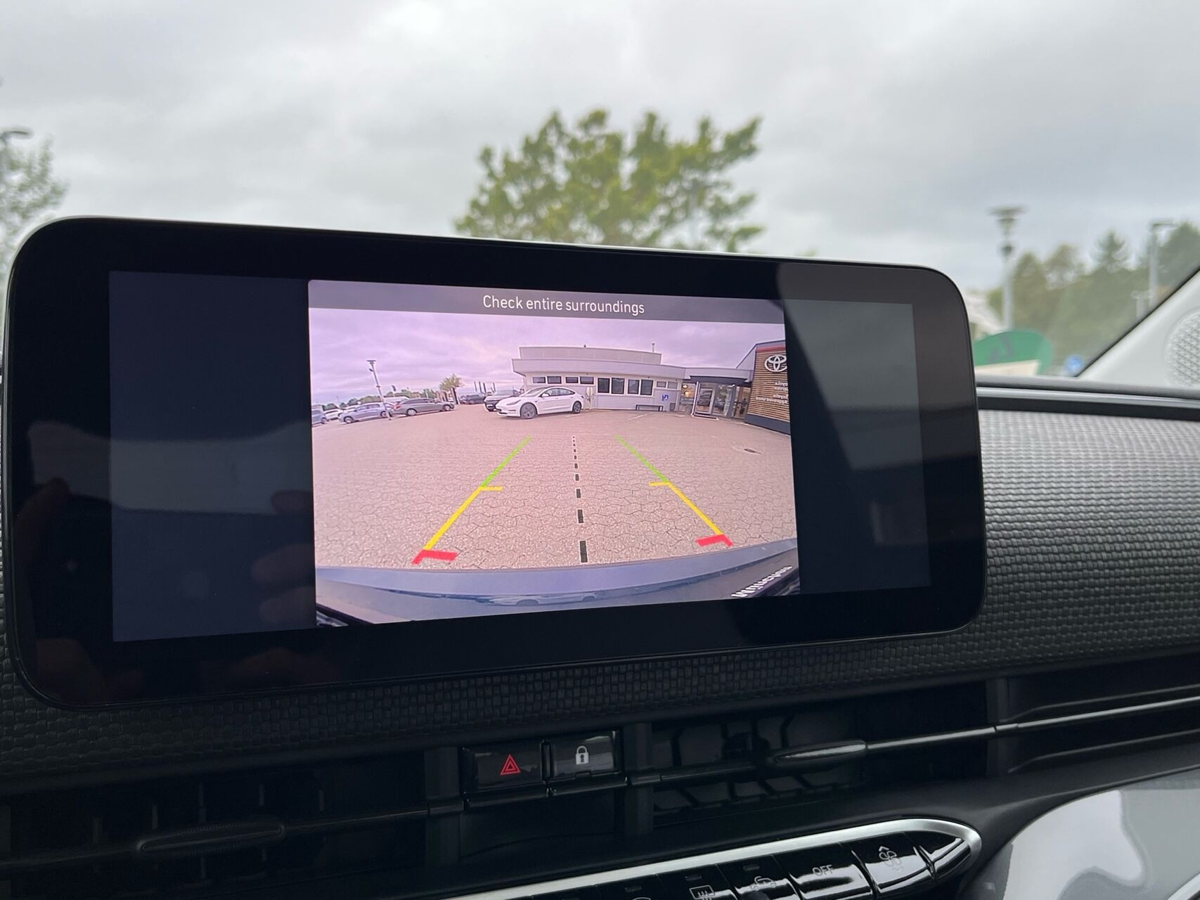 Grøn Fiat 500e fra 2023
