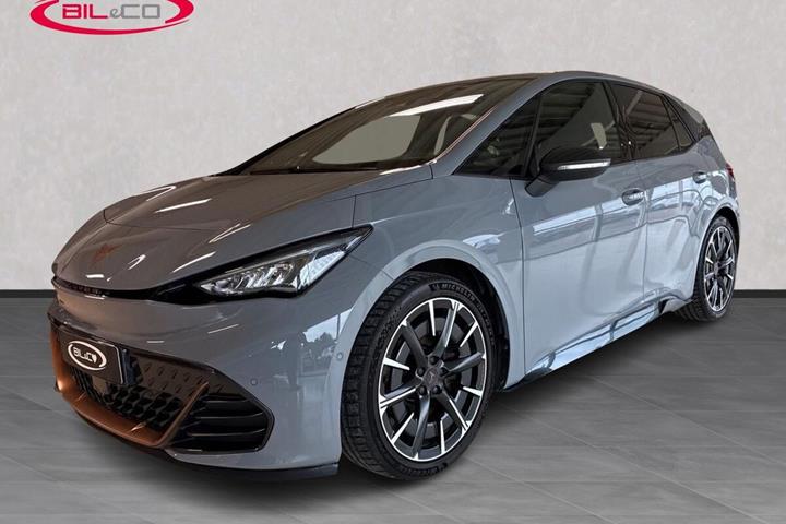 Grå Cupra Born fra 2022 set udefra