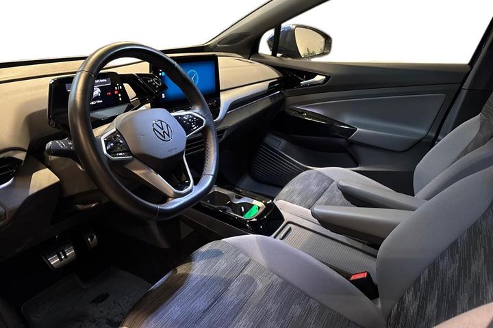 Blå VW ID.4 fra 2023