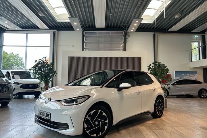 Hvid VW ID.3 fra 2024