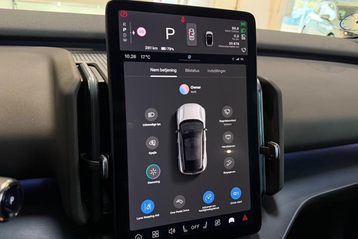 Grå Volvo EX30 fra 2024