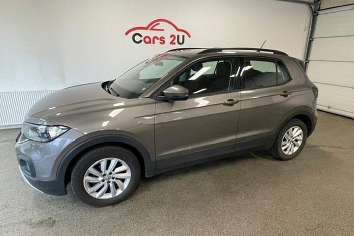 Grå VW T-Cross fra 2019