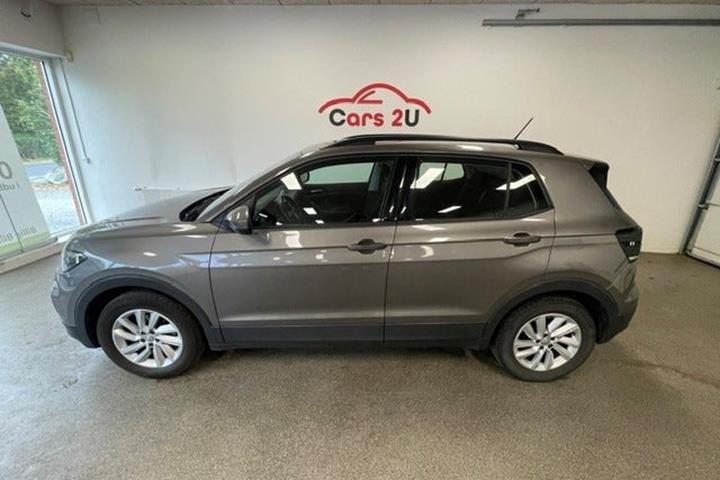Grå VW T-Cross fra 2019